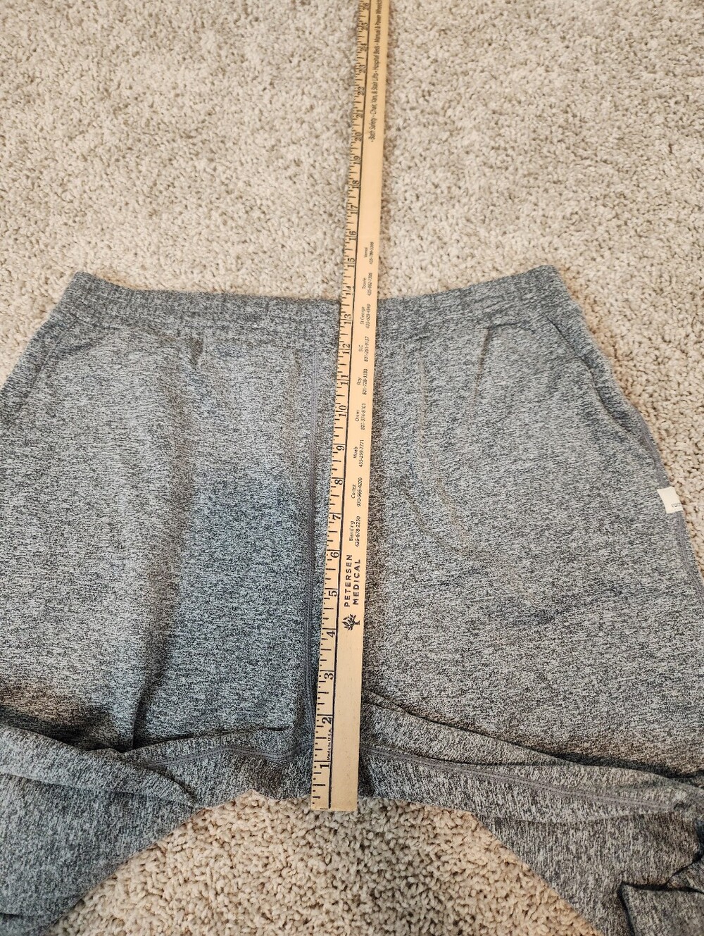 Vuori Boyfriend Jogger DreamKnit Joggers Heather Grey Size Large - Picture 8 of 9